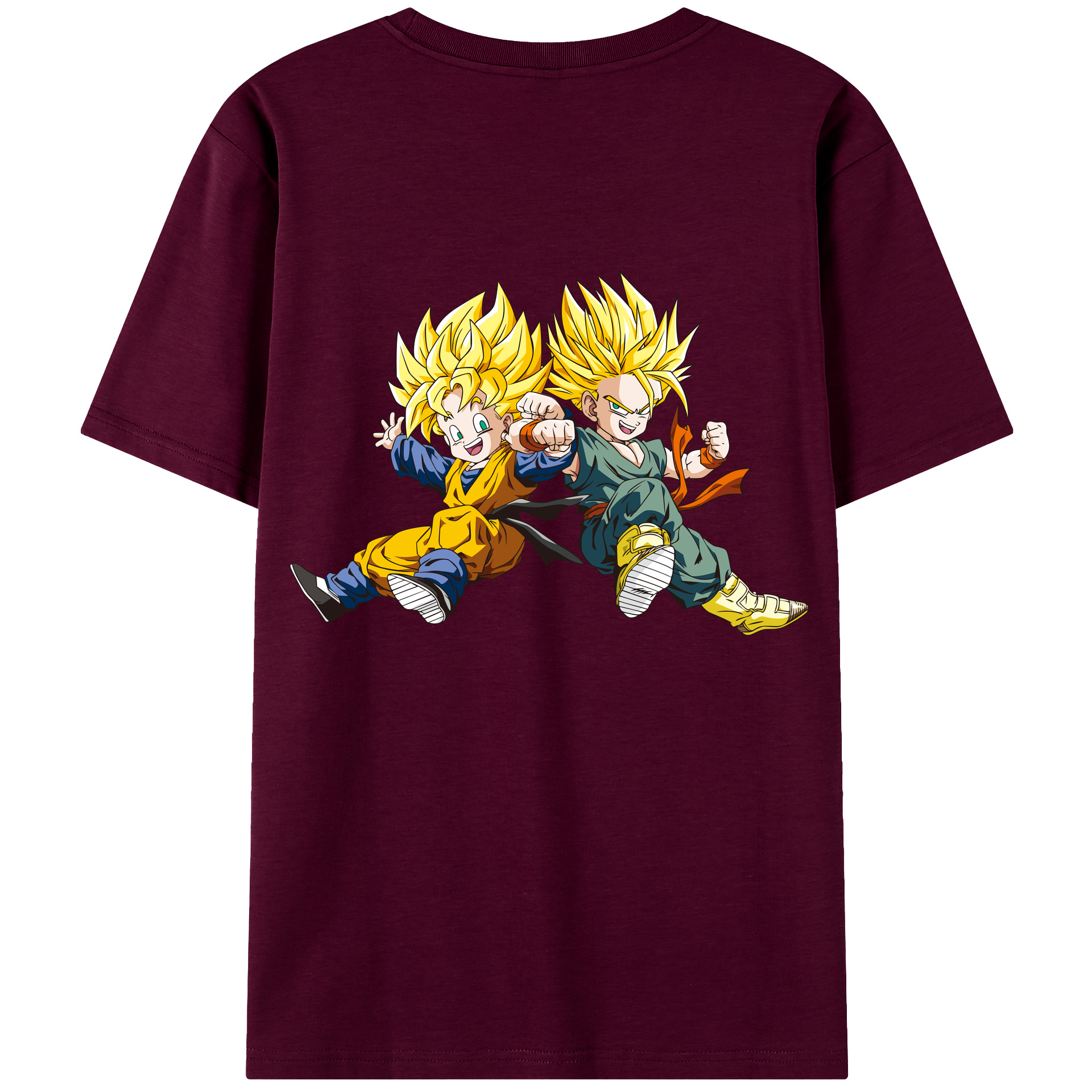 （画像用） ドラゴンボール 孫悟空（そん ごくう）Son Goku カカロット DRAGON BALL Kakarotto レディース半袖Tシャツ(バックプリント)